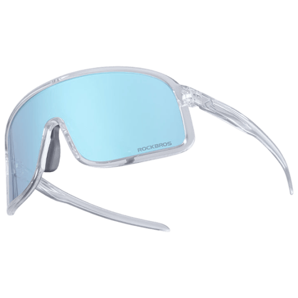 Солнечные очки Rockbros Polarized Photochromic Cycling Bright Transparent White Синий photo 1