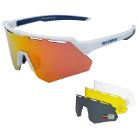 Солнечные очки Rockbros Polarized Cycling Glasses Белый Разноцветный