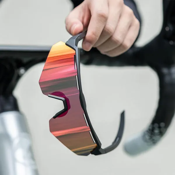 Солнечные очки Rockbros Polarized Cycling Glasses Розовый Разноцветный photo 9