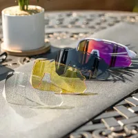 Ochelari de soare Rockbros Polarized Cycling Glasses Gray Multicolor photo 8