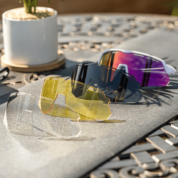 Солнечные очки Rockbros Polarized Cycling Glasses Синий Разноцветный photo 9