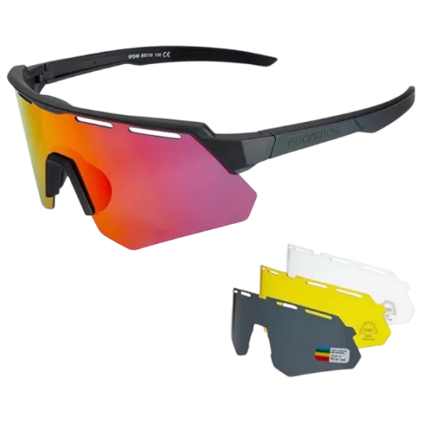 Солнечные очки Rockbros Polarized Cycling Glasses Черный Разноцветный photo 1