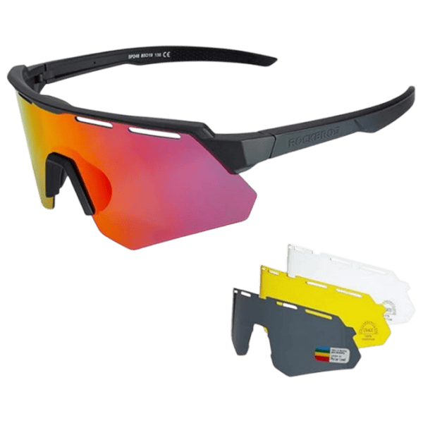 Солнечные очки Rockbros Polarized Cycling Glasses Черный Разноцветный photo 1