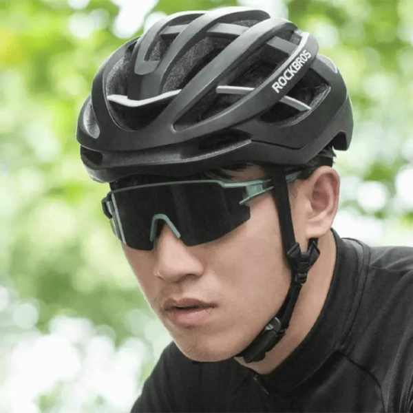 Солнечные очки Rockbros Ultralight Polarised Sports Зеленый Серый photo 3