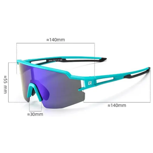 Солнечные очки Rockbros Ultralight Polarised Sports Синий Разноцветный photo 2