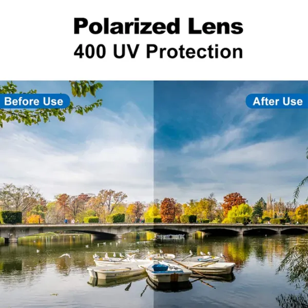 Солнечные очки Rockbros Ultralight Polarised Sports Синий Разноцветный photo 4