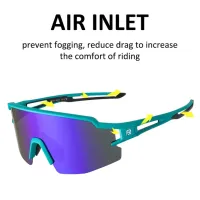 Ochelari de soare Rockbros Ultralight Polarised Sports Blue Multicolor photo 5