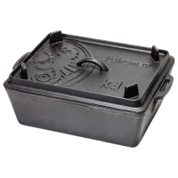 Ceaun pentru grătar Petromax PMX-K8 5.5l / Fontă / Black