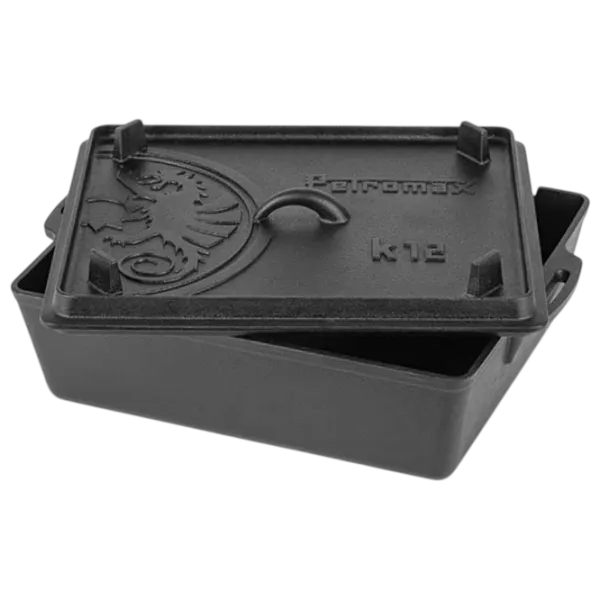 Ceaun pentru grătar Petromax PMX-K12 8l / Fontă / Black photo 1