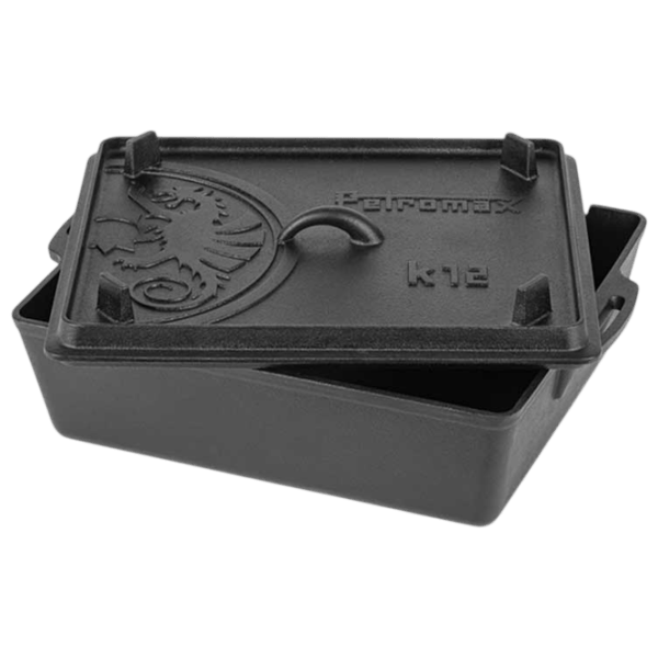Ceaun pentru grătar Petromax PMX-K12 8l / Fontă / Black photo 1