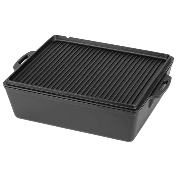 Ceaun pentru grătar Petromax PMX-K12 8l / Fontă / Black photo 2