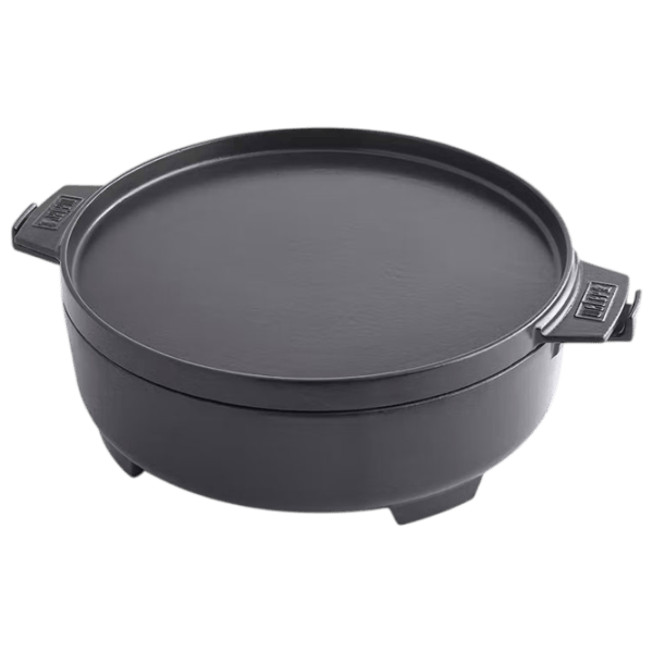 Ceaun pentru grătar Weber Duo 6.8l / Fontă / Black photo 1