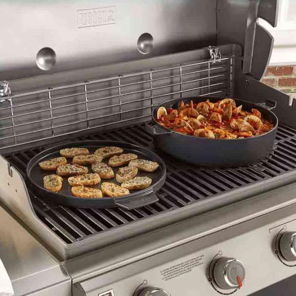 Ceaun pentru grătar Weber Duo 6.8l / Fontă / Black photo 4