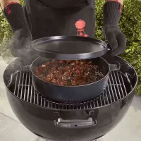 Котел Weber Duo 6.8л / Чугун / Черный photo 5