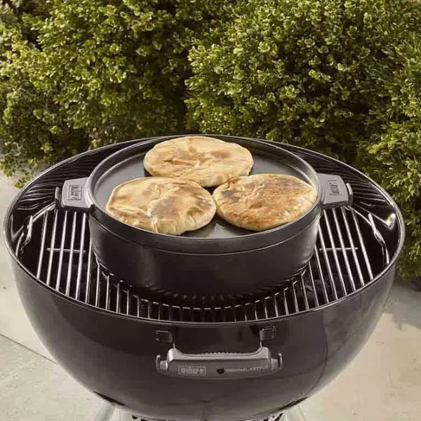 Ceaun pentru grătar Weber Duo 6.8l / Fontă / Black photo 6