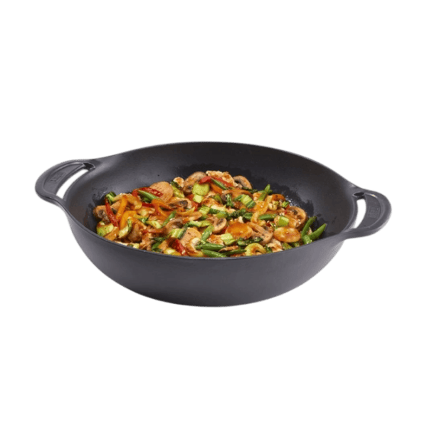 Ceaun pentru grătar Weber Crafted Wok & Steamer 5l / Fontă / Black photo 2