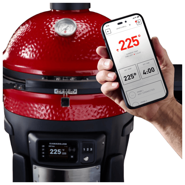 Grătar Kamado Joe Konnected KJ15041523 Brichete, cărbuni / Mobil photo 8