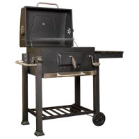 Grătar Grilland Fire PRO GM26001 Brichete, cărbuni / Mobil photo 3