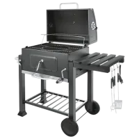 Grătar Grilland Fire PRO GM26001 Brichete, cărbuni / Mobil photo 4