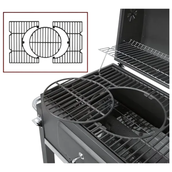 Мангал Grilland Fire PRO GM26001 Брикеты, уголь / Мобильный photo 7