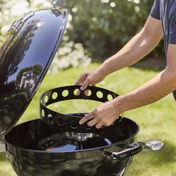 Grătar Weber Master-Touch E-5775 GBS Premium W17401004 Brichete, cărbuni / Mobil photo 7