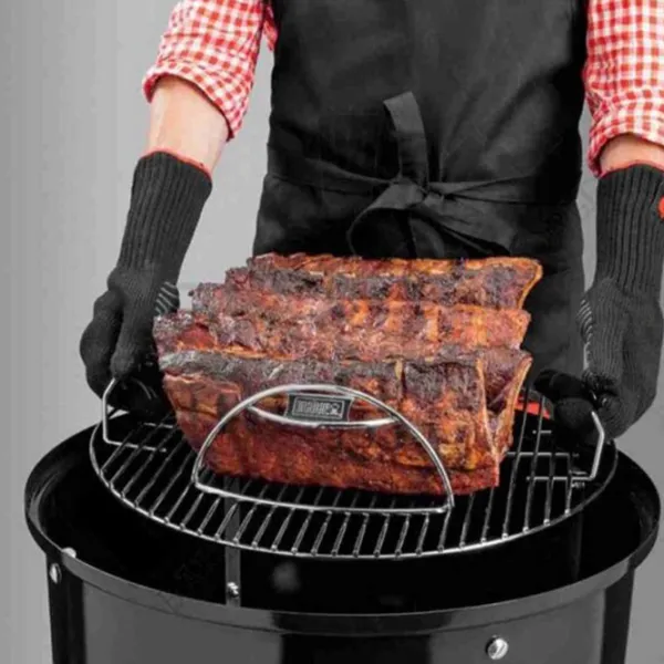 Перчатка для гриля Weber Premium L/XL Хлопок / Черный photo 2