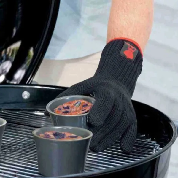 Перчатка для гриля Weber Premium L/XL Хлопок / Черный photo 3