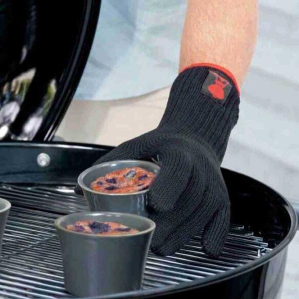 Перчатка для гриля Weber Premium L/XL Хлопок / Черный photo 3
