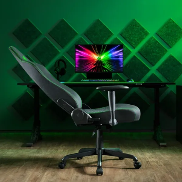 Игровое кресло Razer Iskur V2 X Зелёный Черный photo 8