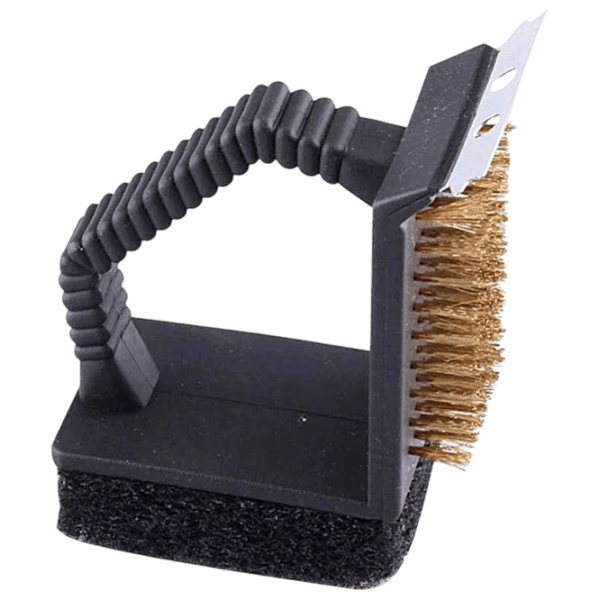 Perie pentru grătar Activa Activa Soft Hand 3in1 Oțel inoxidabil / Black photo 2
