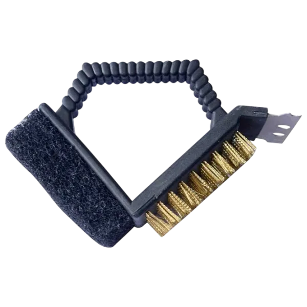 Perie pentru grătar Activa Activa Soft Hand 3in1 Oțel inoxidabil / Black photo 3