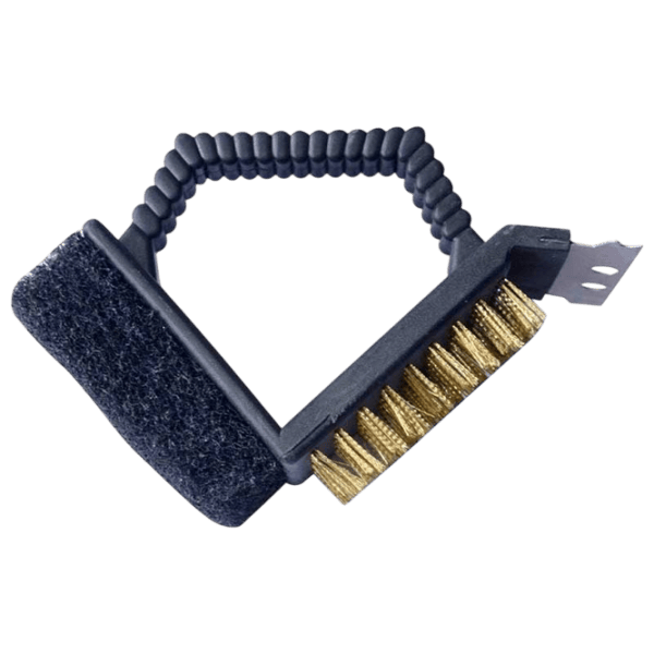 Perie pentru grătar Activa Activa Soft Hand 3in1 Oțel inoxidabil / Black photo 3