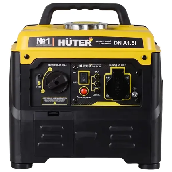 Generator de curent Huter R641022 220 V Benzină / 1.1 kW photo 1