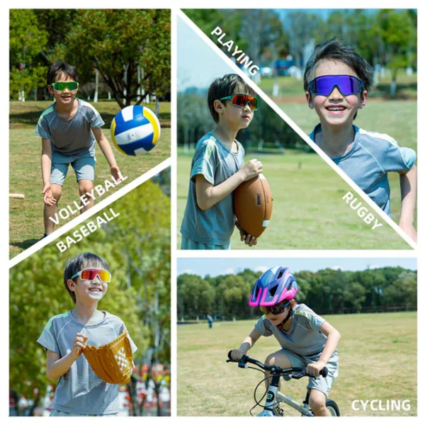Солнечные очки Rockbros Kids Polarized Белый Разноцветный photo 5