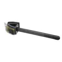 Perie pentru grătar Activa Soft 3in1 Oțel inoxidabil / Black