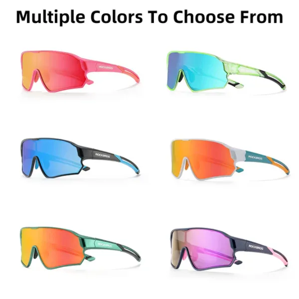 Солнечные очки Rockbros Kids Polarized Синий Purple photo 7