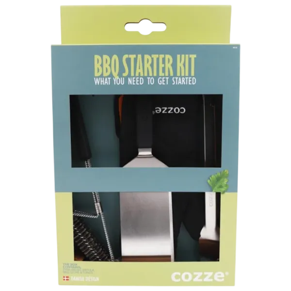 Набор для гриля Cozze BBQ Starter Kit Нержавеющая сталь / Черный photo 1