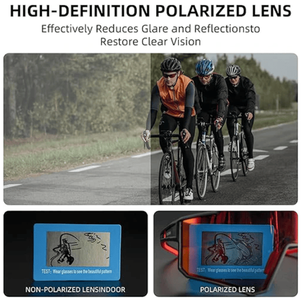 Солнечные очки Rockbros Polarized Cycling Sunglasses with TR90 Frame Серый Разноцветный photo 4