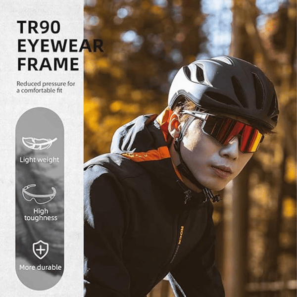 Солнечные очки Rockbros Polarized Cycling Sunglasses with TR90 Frame Серый Разноцветный photo 5
