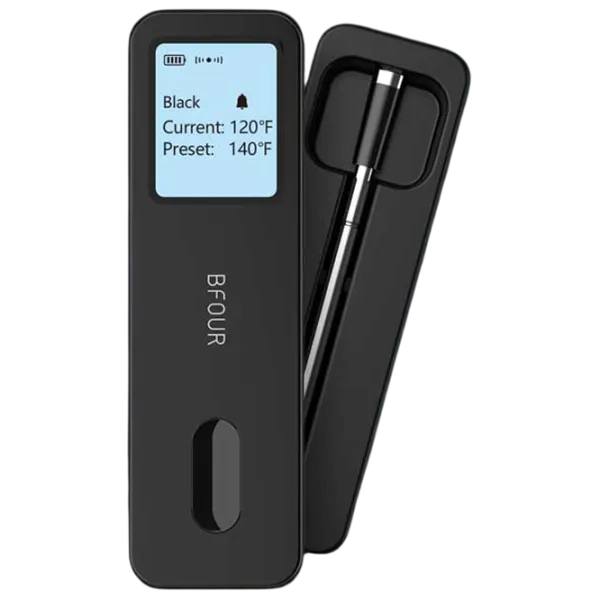 Termometru pentru grill ToGrill Smart Wireless Stick TG-30 Oțel inoxidabil / Black photo 2