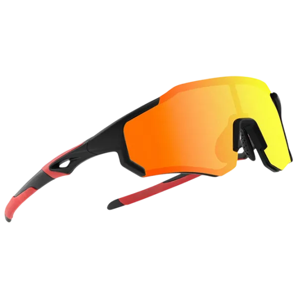Солнечные очки Rockbros TAC Lightweight Polarized Красный Черный photo 1
