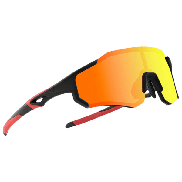 Солнечные очки Rockbros TAC Lightweight Polarized Красный Черный photo 1