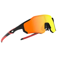 Солнечные очки Rockbros TAC Lightweight Polarized Красный Черный