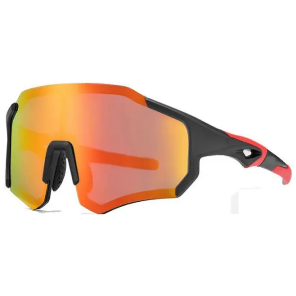 Солнечные очки Rockbros TAC Lightweight Polarized Красный Черный photo 2