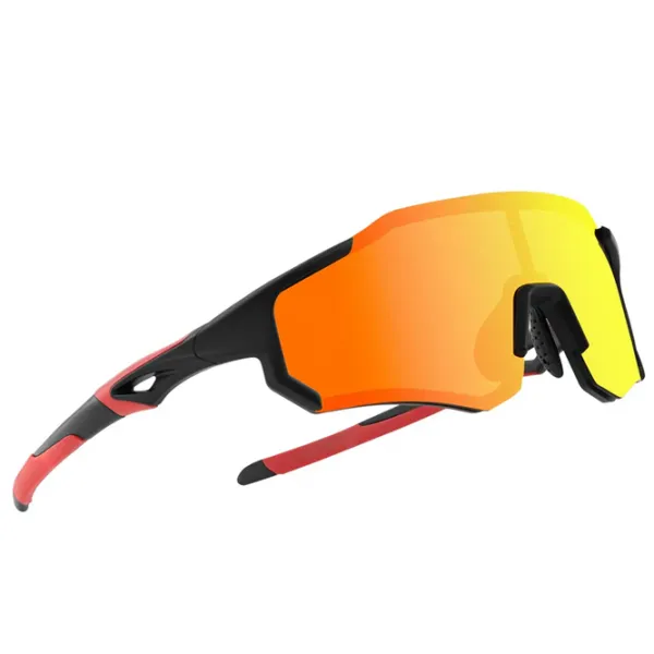 Солнечные очки Rockbros TAC Lightweight Polarized Красный Черный photo 5