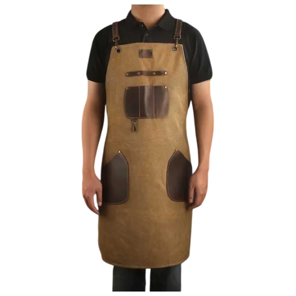 Șorț Takumi Kitchen Apron Bumbac / Brown photo 1