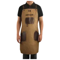 Șorț Takumi Kitchen Apron Bumbac / Brown