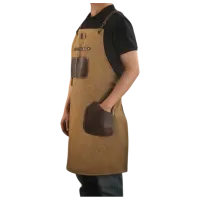 Șorț Takumi Kitchen Apron Bumbac / Brown photo 2