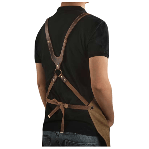 Șorț Takumi Kitchen Apron Bumbac / Brown photo 3