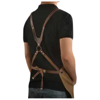 Șorț Takumi Kitchen Apron Bumbac / Brown photo 3